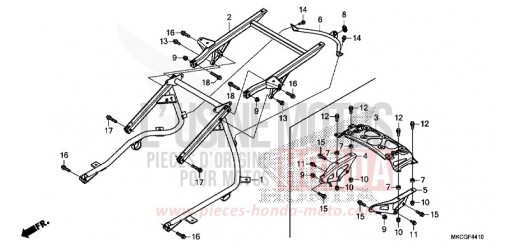 APPUI BAGAGES GL1800DAL de 2020